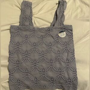 Wallflower Lavender Textured Tank Top